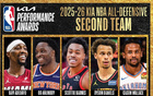 NBA2025-2026赛季最佳防守第二阵容名单正式公布，热火队核心阿德巴约强势入选，多伦多猛龙新星斯科蒂·巴恩斯凭借出色表现成功跻身其中，引发联盟内外广泛关注与热议